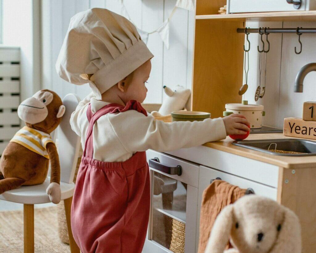 L’accueil régulier chez la micro-crèche Chemins enchantés.